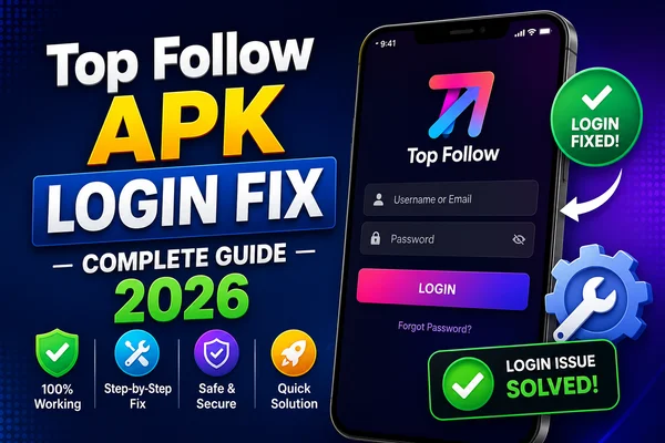 Top Follow APK Login Fix – Complete Guide 2026