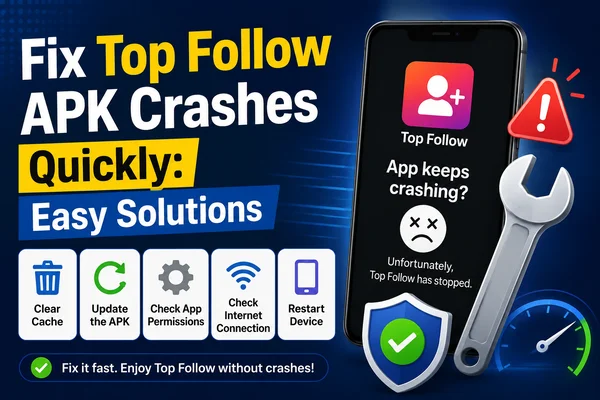Fix Top Follow APK Crashes Quickly: Easy Solutions